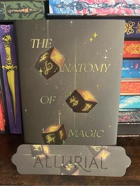 The Anatomy of Magic By Alexis L. Menard Allurial Edition Matching Bookmark